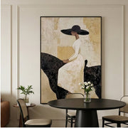 Vintage Americana Art | Elegy on Black