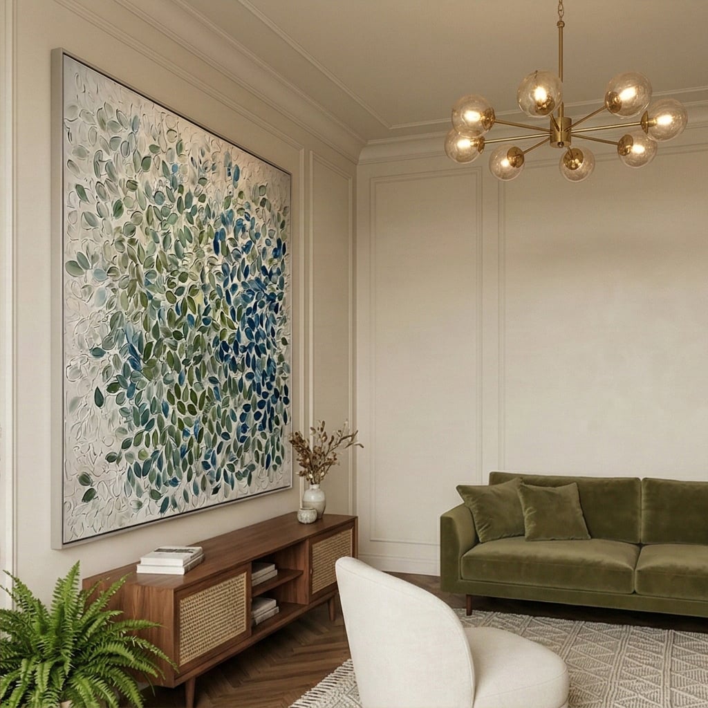3D textured Art | Verdant Reverie