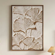 3D textured Art | Ginkgo Impressions