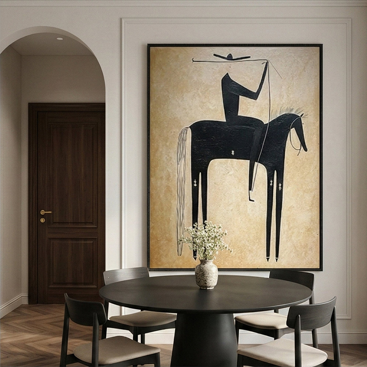 Vintage Americana Art | Silent Sentinel