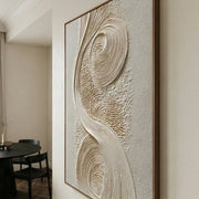 3D textured Art | Ivory Drift