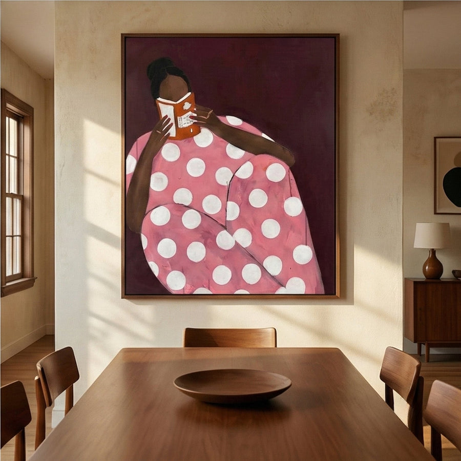 Surreal Art | Cozy-Polka Dot Reader