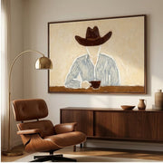 Vintage Americana Art | Morning Solitude