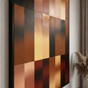 Abstract Art | Golden Field Embrace