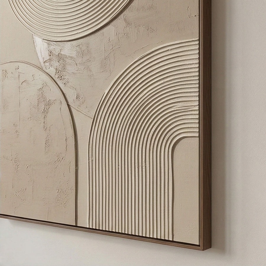 3D textured Art | Shadow Arcs