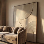 3D textured Art | Shadow Arcs