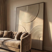3D textured Art | Shadow Arcs