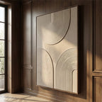 3D textured Art | Shadow Arcs