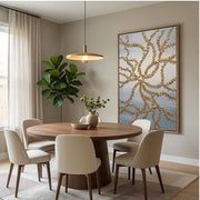 Contemporary Luxe Art | Gilded Vine Lace