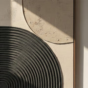 3D textured Art | Gray Arc Shadows