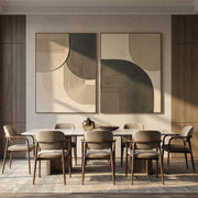 3D textured Art | Gray Geometry