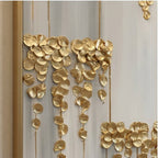 Contemporary Luxe Art | Gilded Cascade Tier