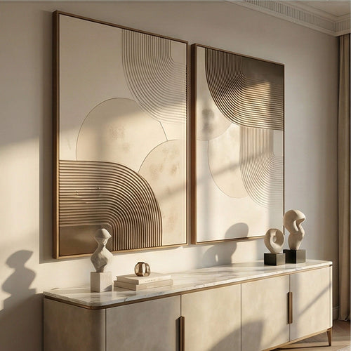 3D textured Art | Dual Harmony