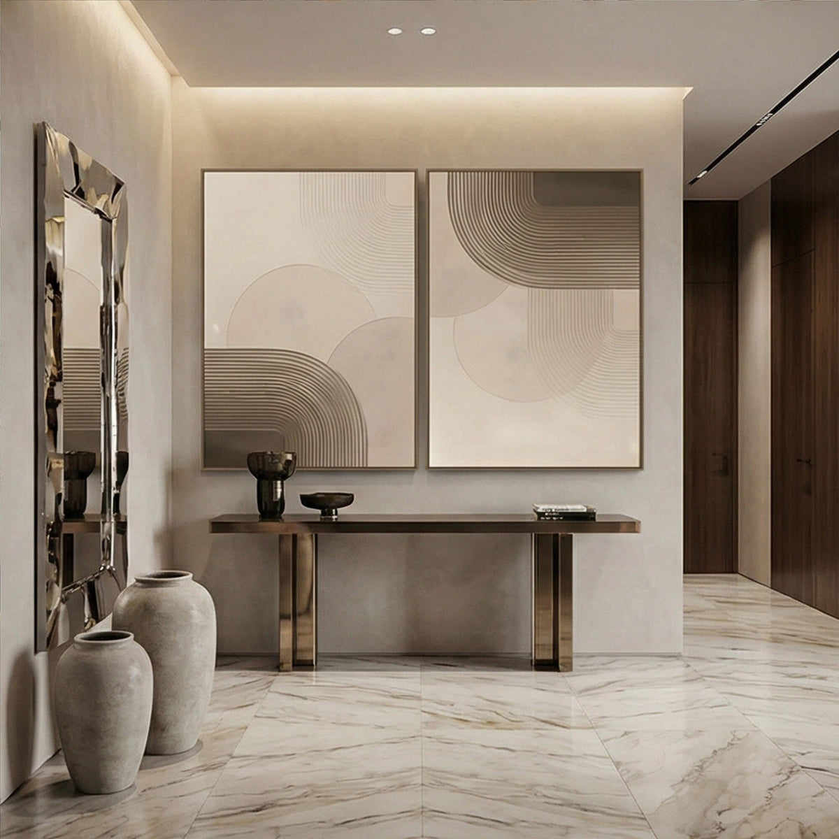 3D textured Art | Dual Harmony