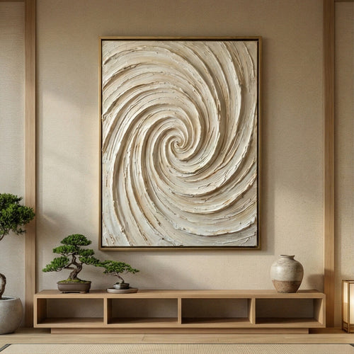 3D textured Art | Silent Swirl