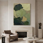 3D textured Art | Botanical Serenity