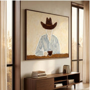 Vintage Americana Art | Morning Solitude
