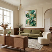 Contemporary Luxe Art | Gilded Monstera
