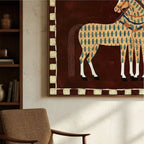 Vintage Americana Art | Spotted Horses