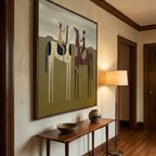 Vintage Americana Art | Prairie Encounter