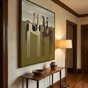 Vintage Americana Art | Prairie Encounter