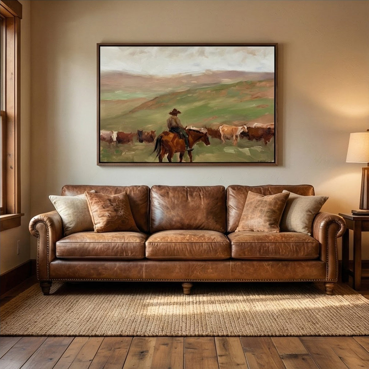 Vintage Americana Art | Prairie Stillness