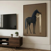 Vintage Americana Art | Midnight Tenderness