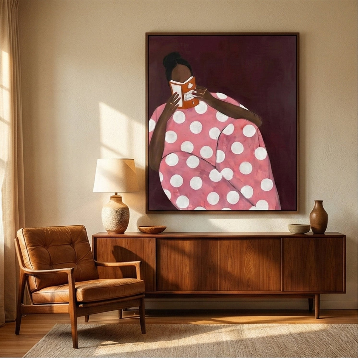Surreal Art | Cozy-Polka Dot Reader