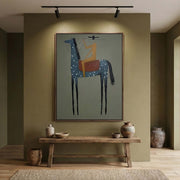 Vintage Americana Art | Dotted Plains Lullaby