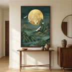 Impressionist Art | Moonlit Flight