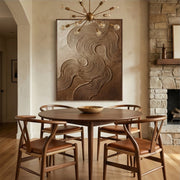 3D textured Art | Flowing Waves
