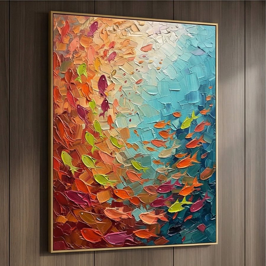 Abstract Art |Coral Whispers