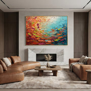Abstract Art |Coral Whispers