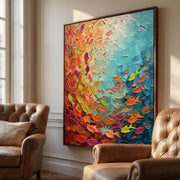 Abstract Art |Coral Whispers