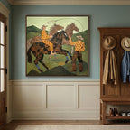 Vintage Americana Art | Lasso Dialogue