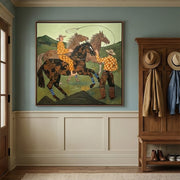 Vintage Americana Art | Lasso Dialogue