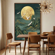 Impressionist Art | Moonlit Flight