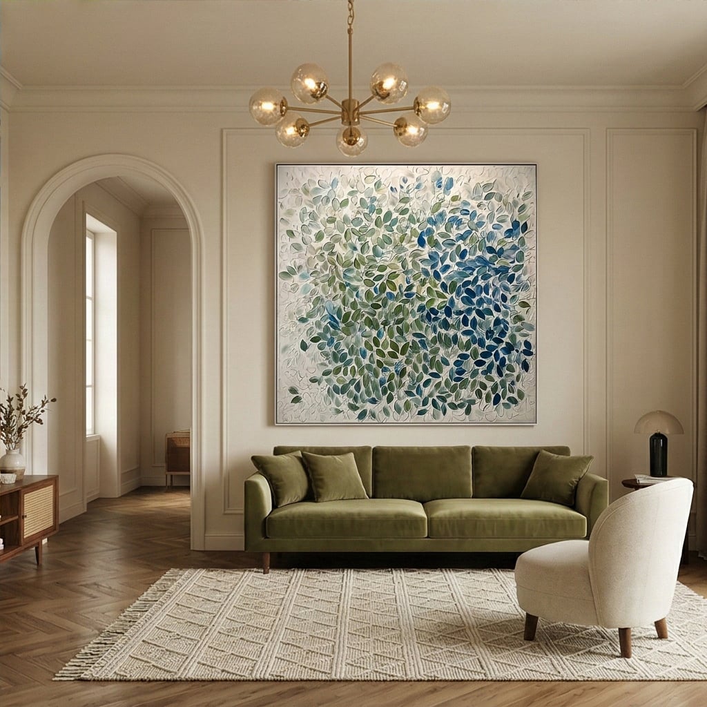 3D textured Art | Verdant Reverie