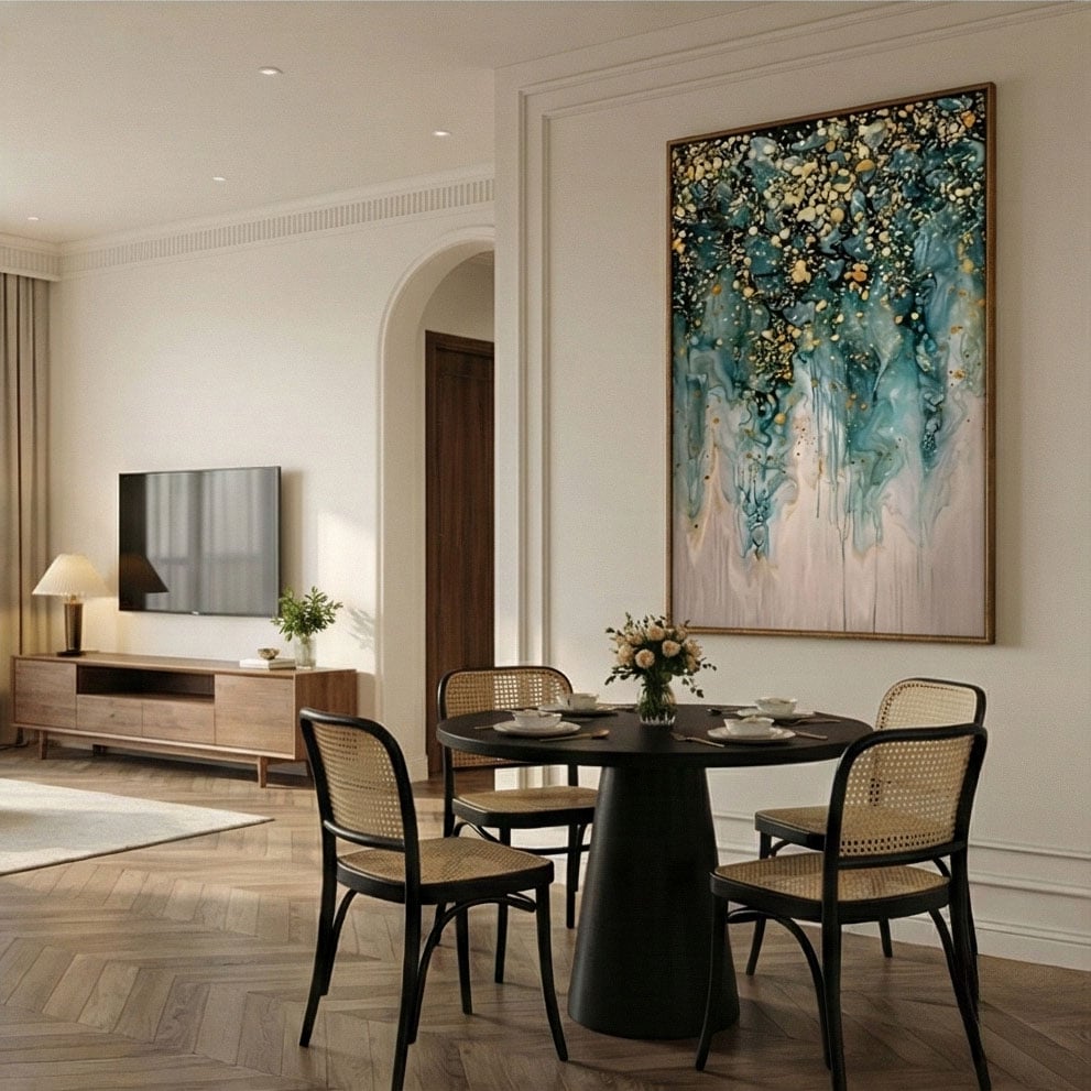 Contemporary Luxe Art | Celestial Drift