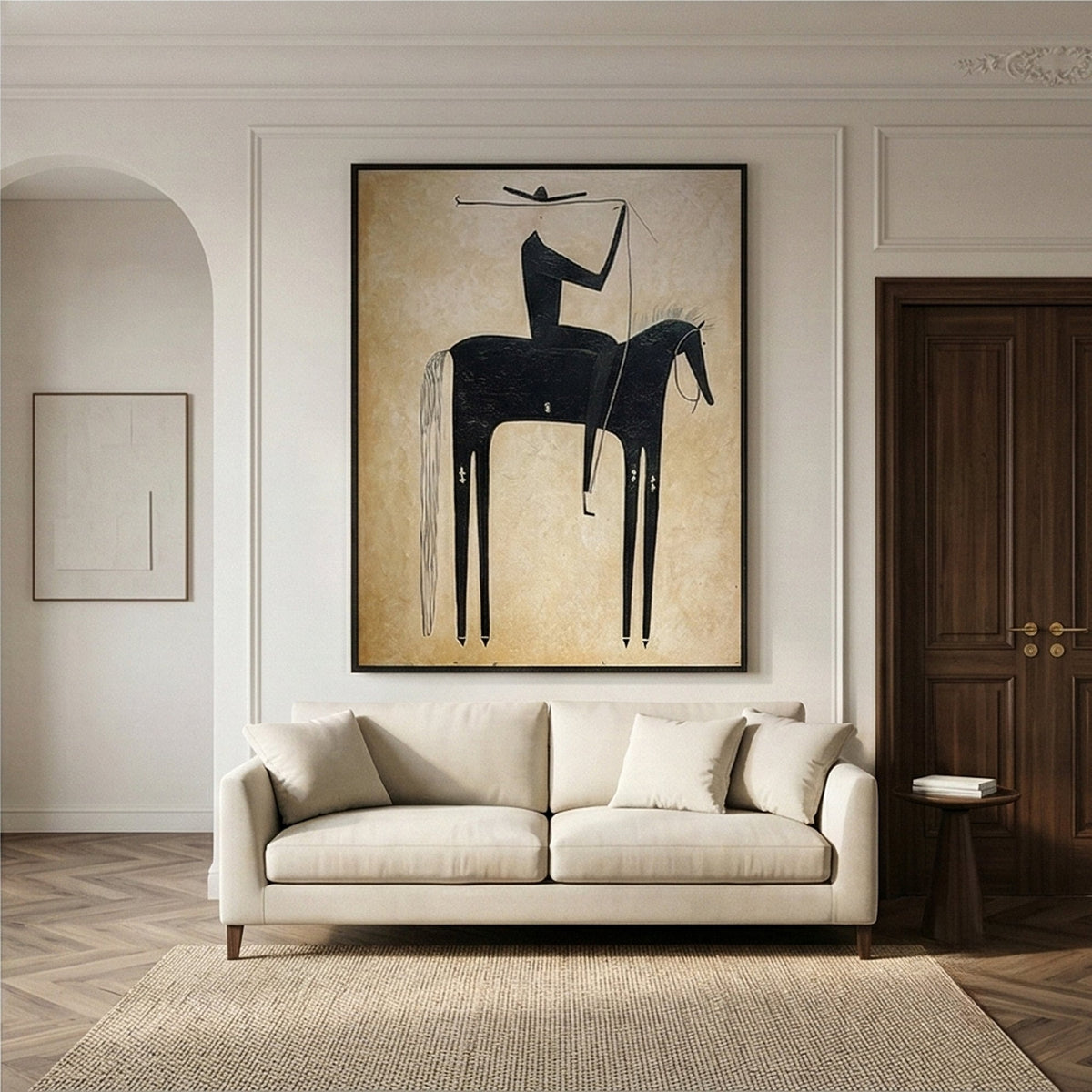 Vintage Americana Art | Silent Sentinel