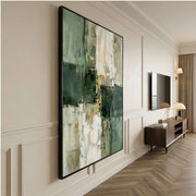 Contemporary Luxe Art | Emerald Interval