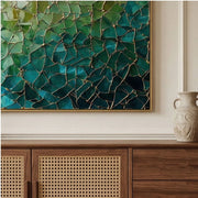 Contemporary Luxe Art | Jade Kintsugi