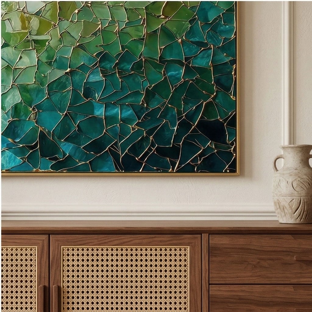 Contemporary Luxe Art | Jade Kintsugi