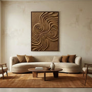 3D textured Art | Triple Vortex