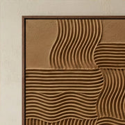 3D textured Art | Woven Waves