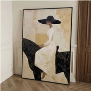 Vintage Americana Art | Elegy on Black
