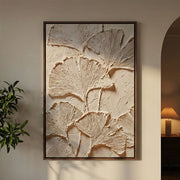 3D textured Art | Ginkgo Impressions