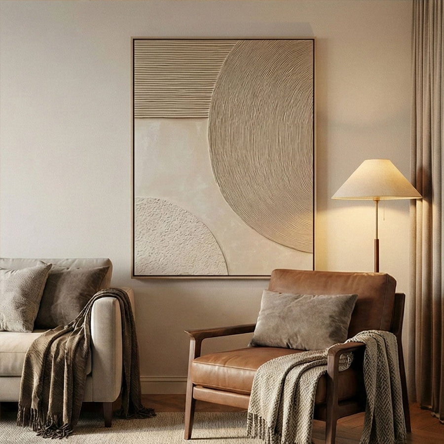 3D textured Art | Lunar Relief