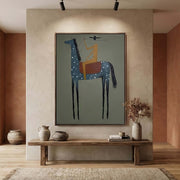 Vintage Americana Art | Dotted Plains Lullaby