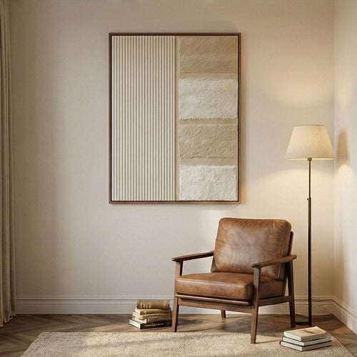 3D textured Art | Ivory Stratification